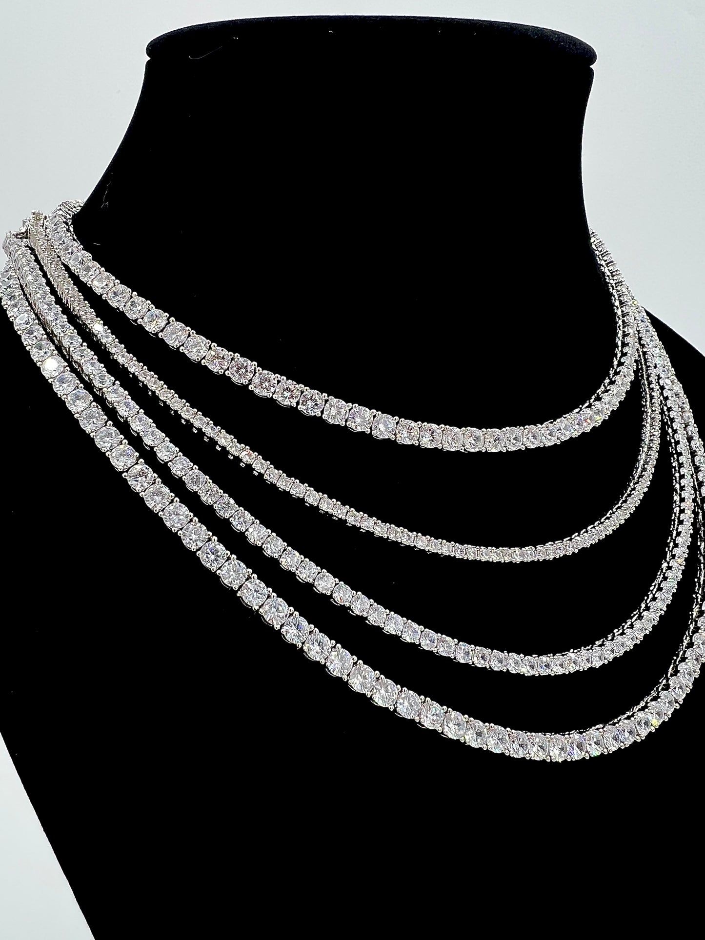 VVS Moissanite (WHITE) Tennis Chain