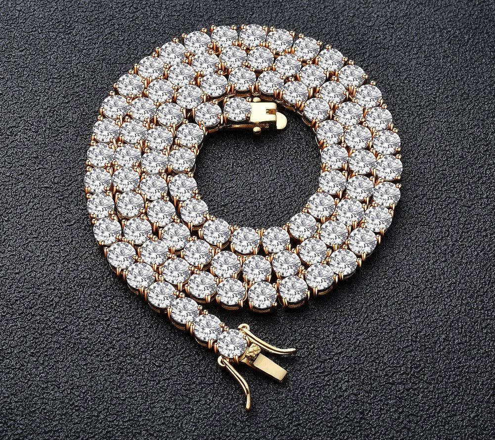 Gold Tennis Bracelet