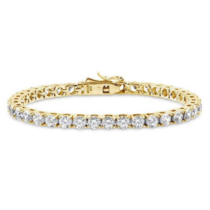 Gold Tennis Bracelet