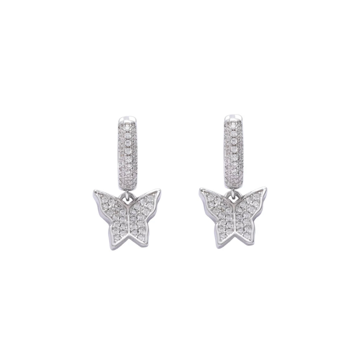 ICY Butterfly Earrings