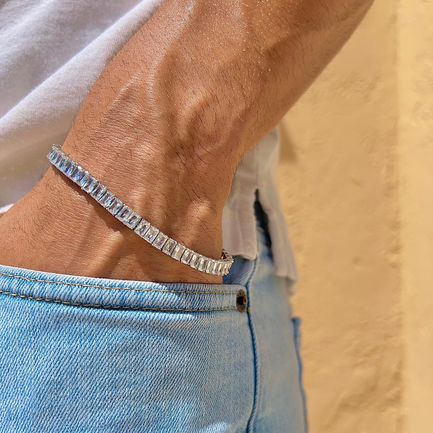 Baguette Tennis Bracelet