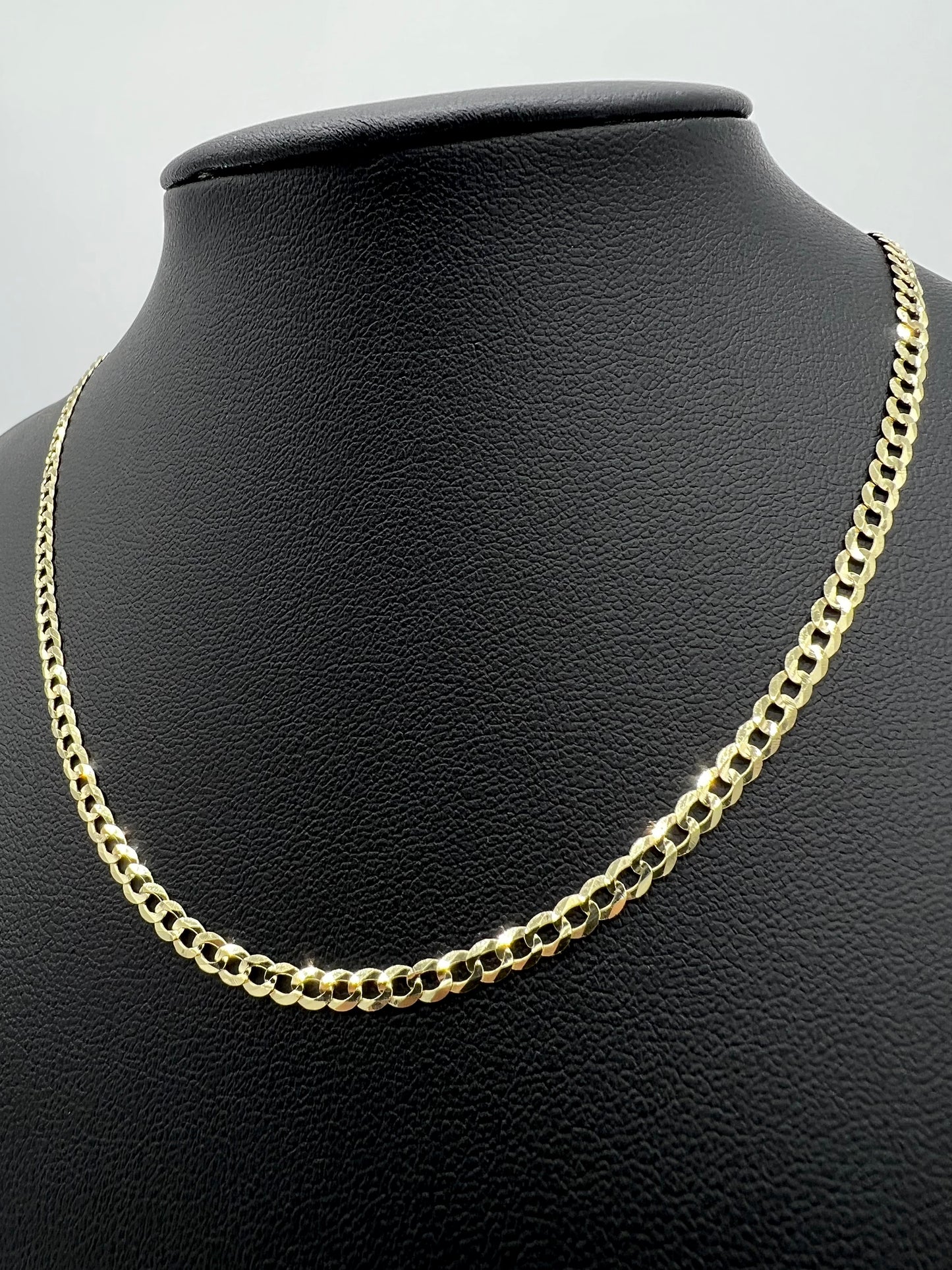 10KT Solid Gold Curb Cuban Link